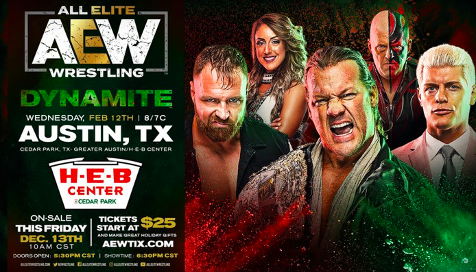 AEW Matches Announced - Minutes to Bell Time