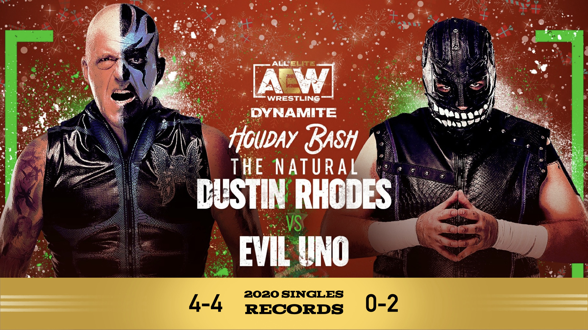 Dustin Rhodes Defeats Evil Uno Minutes To Bell Time